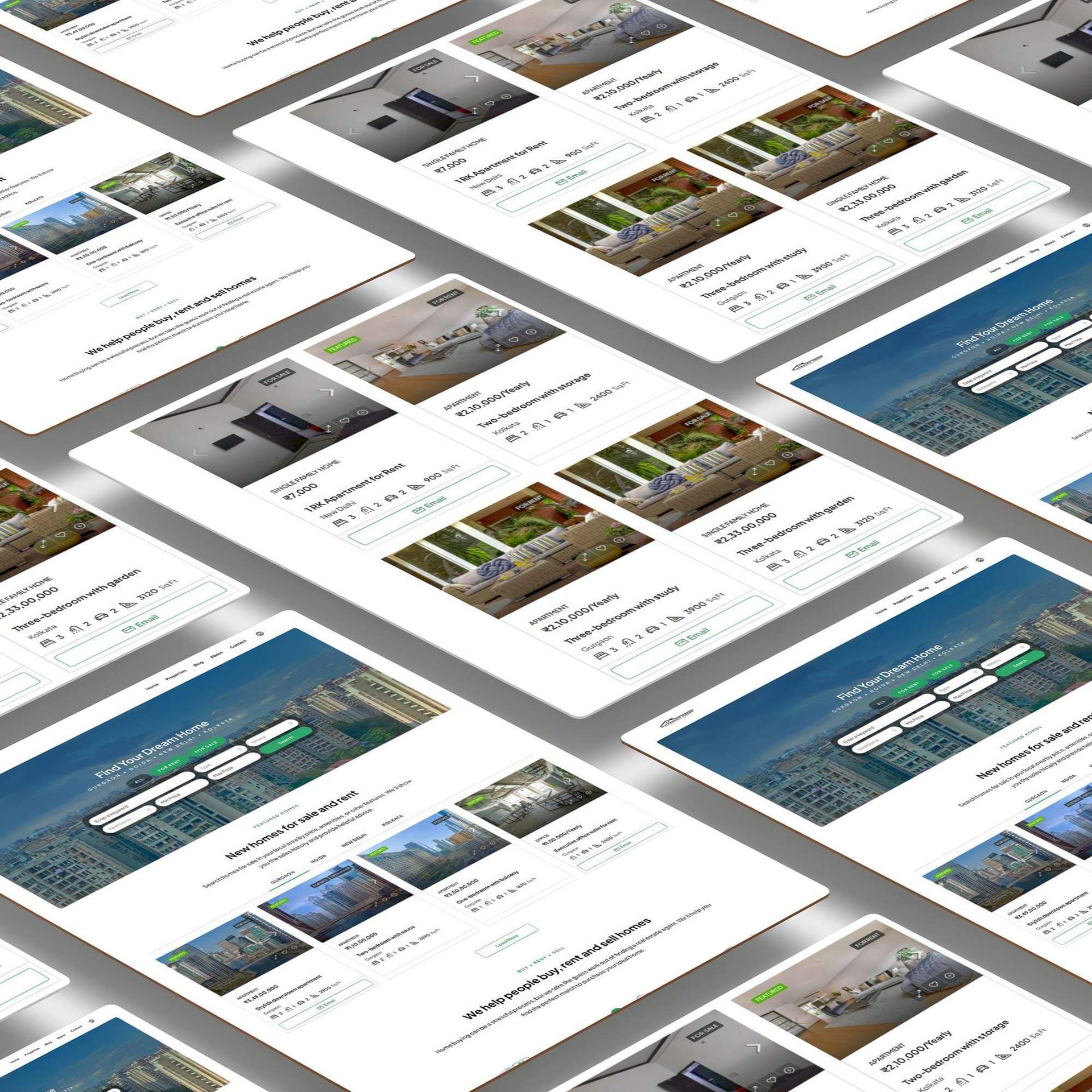 Gateway Homes WordPress website Gateway Homes Noida, Gurgaon, NewDelhi, Kolkota 1
