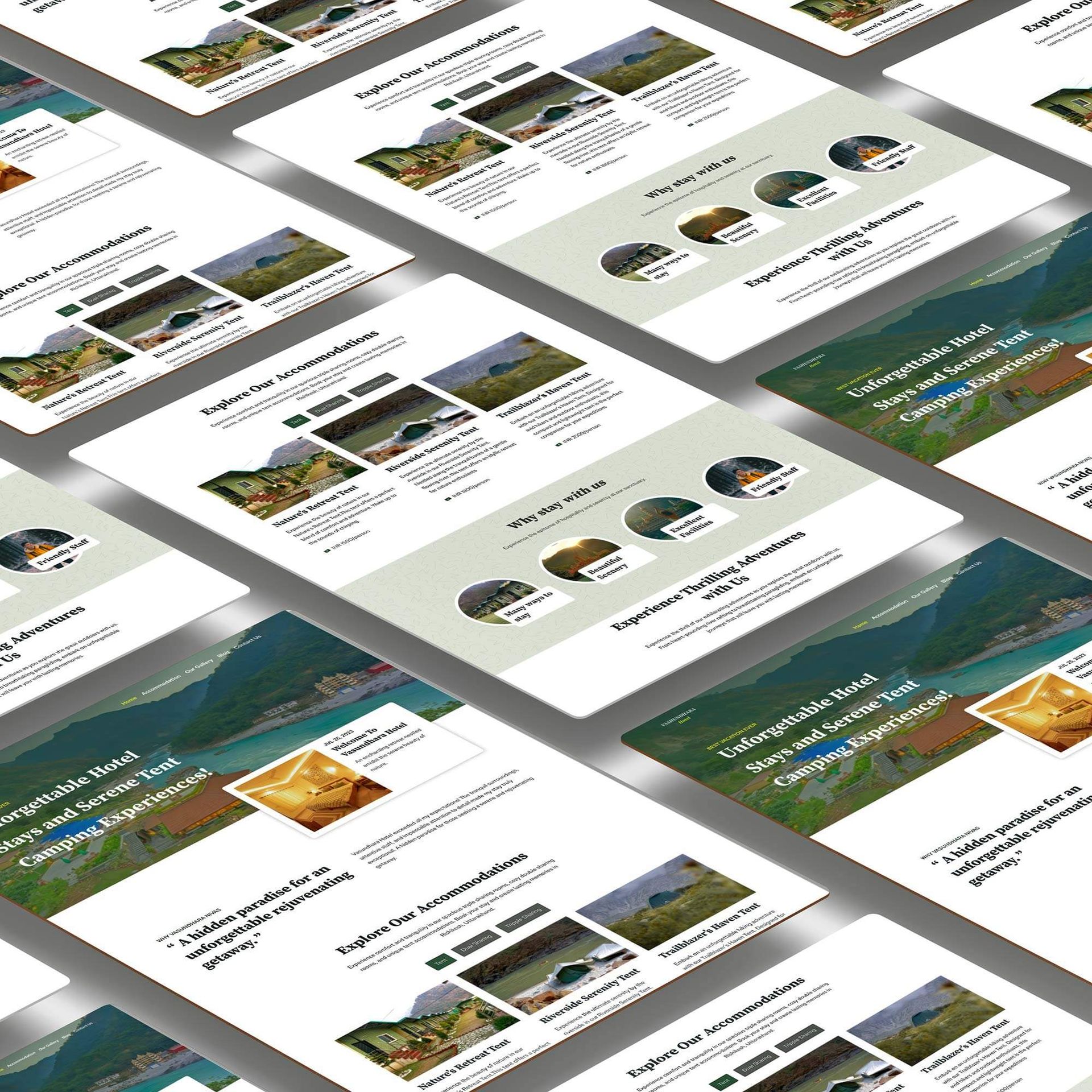 Vasundhara Hotel WordPress website Vasundhara Hotel in Rishikesh 1