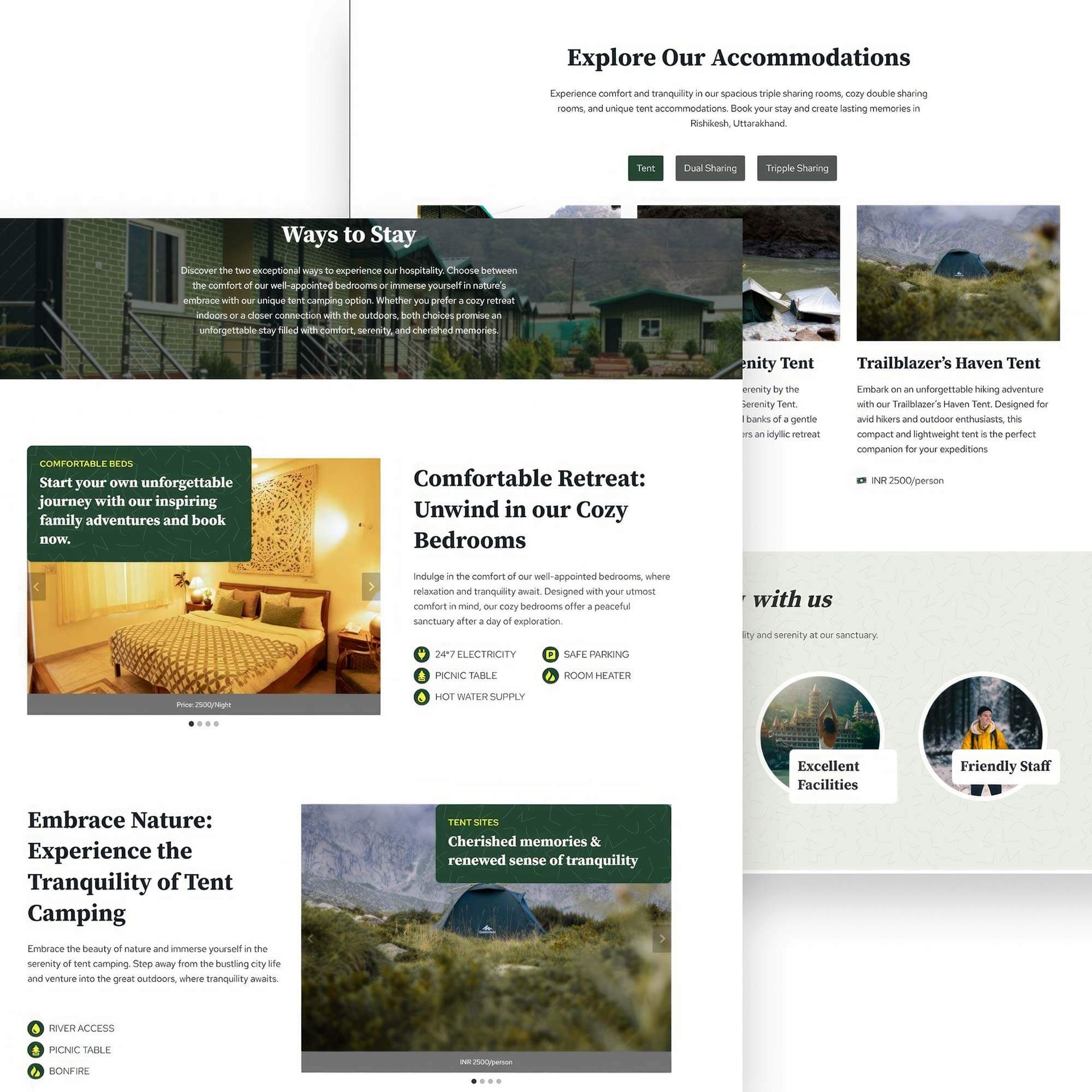 Vasundhara Hotel WordPress website Vasundhara Hotel in Rishikesh 3
