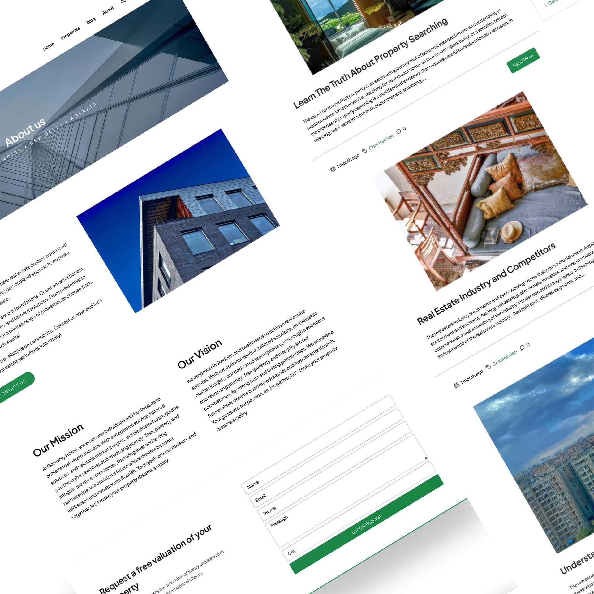 Gateway Homes WordPress website Gateway Homes Noida, Gurgaon, NewDelhi, Kolkota 4